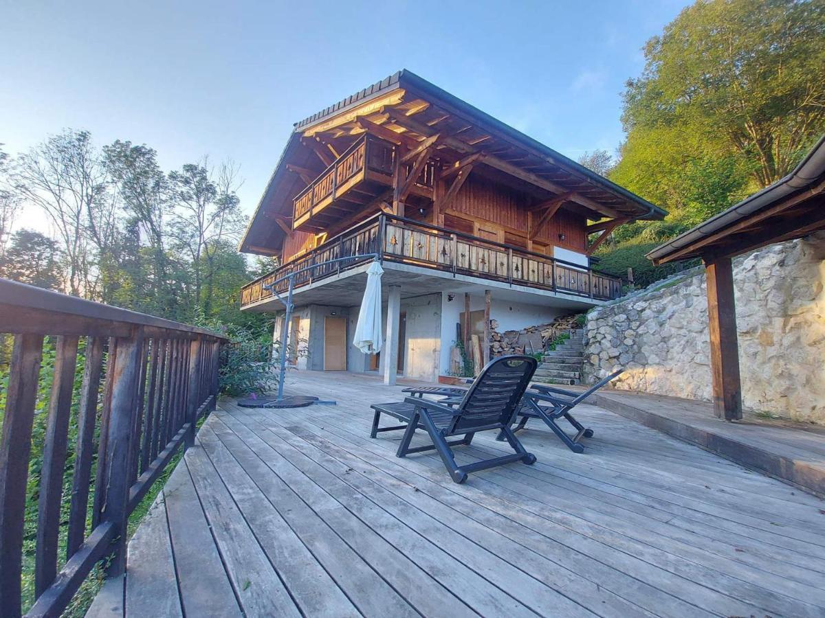 Chalet Savoyard Avec Jardin, Poele A Bois Et Wifi - Fr-1-624-11 Verchaix 외부 사진
