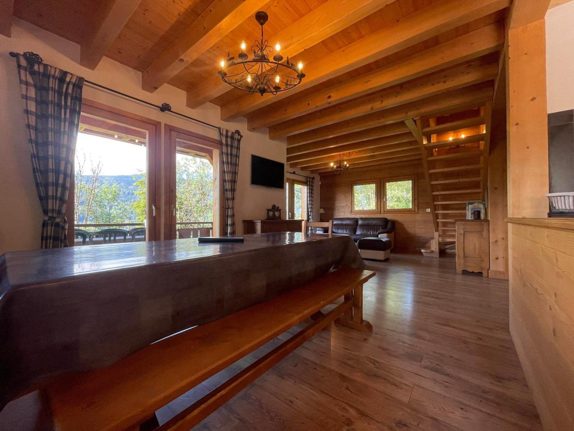 Chalet Savoyard Avec Jardin, Poele A Bois Et Wifi - Fr-1-624-11 Verchaix 외부 사진