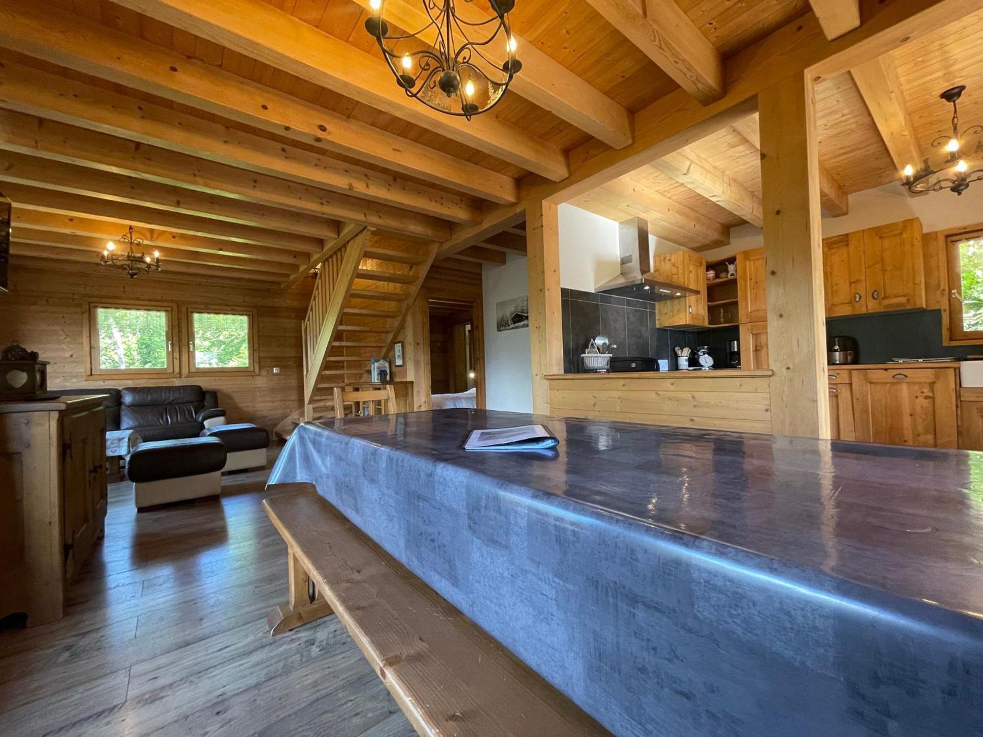 Chalet Savoyard Avec Jardin, Poele A Bois Et Wifi - Fr-1-624-11 Verchaix 외부 사진
