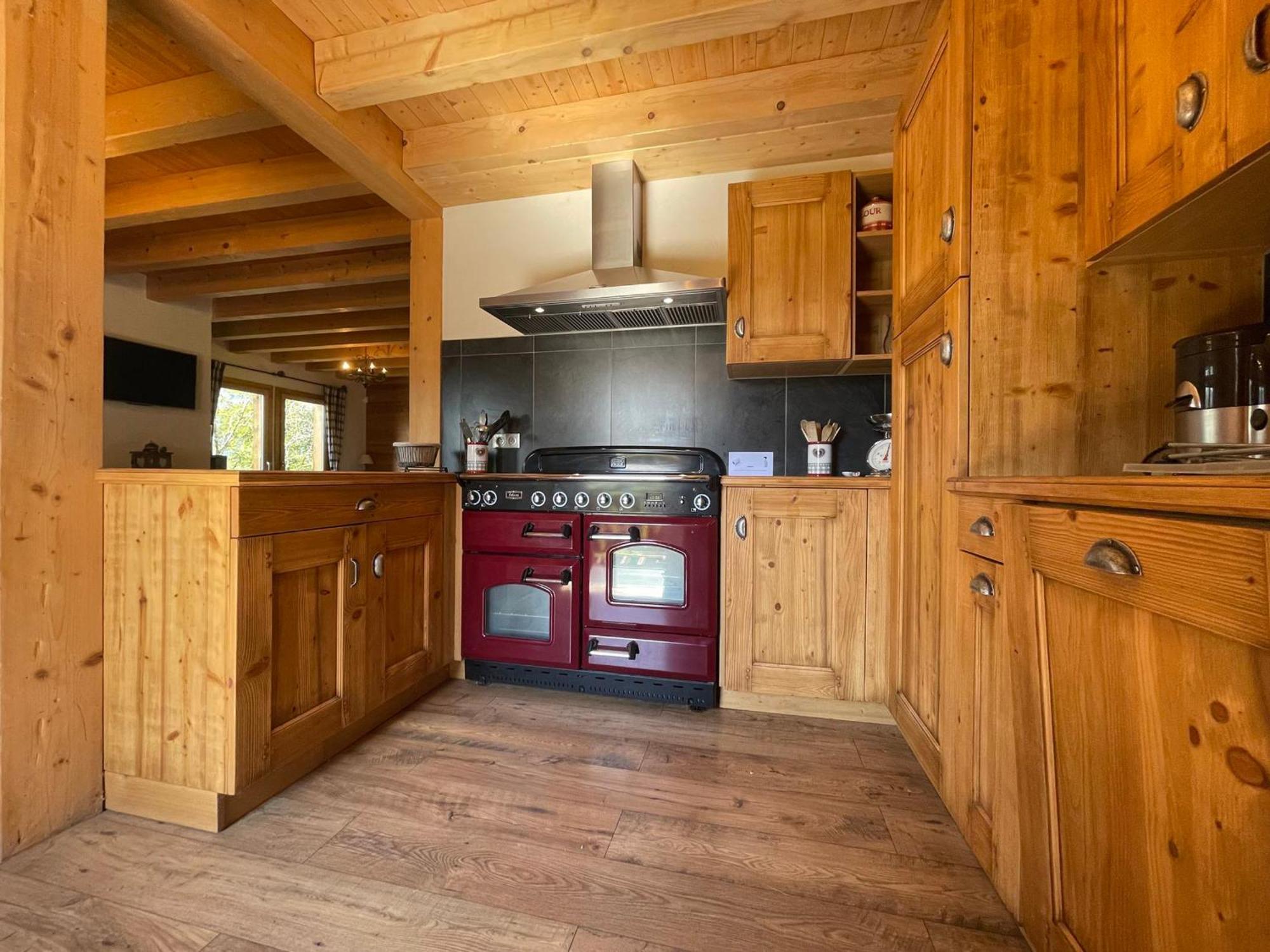Chalet Savoyard Avec Jardin, Poele A Bois Et Wifi - Fr-1-624-11 Verchaix 외부 사진